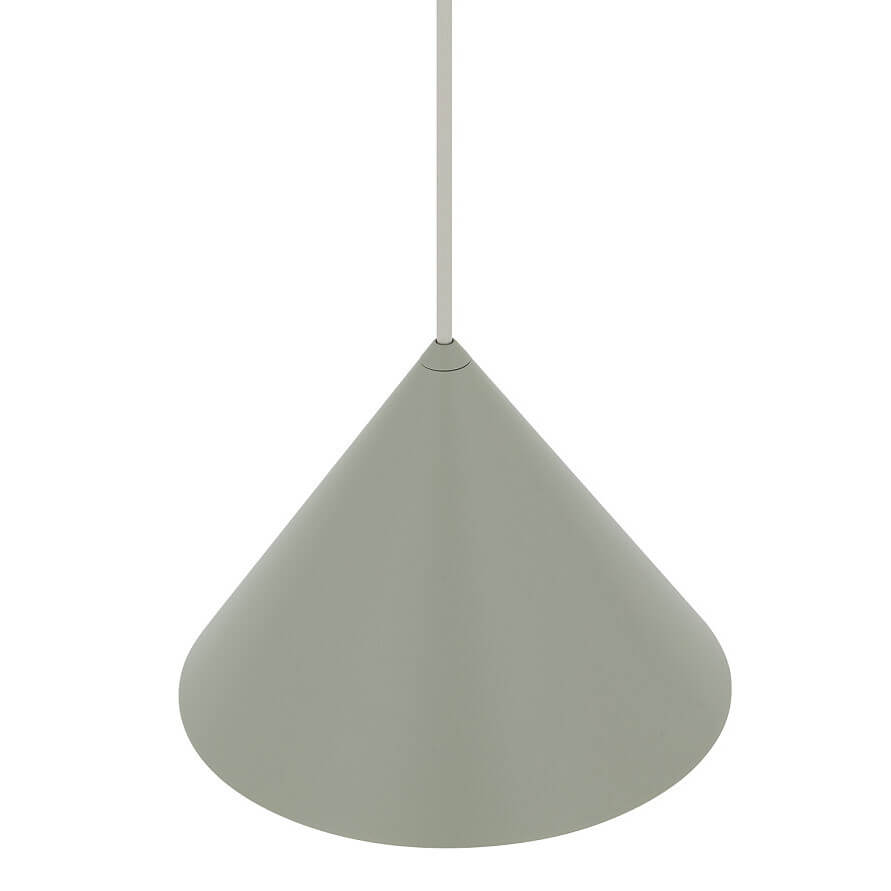 Stożkowa lampa wisząca ZENITH 11488 zielony