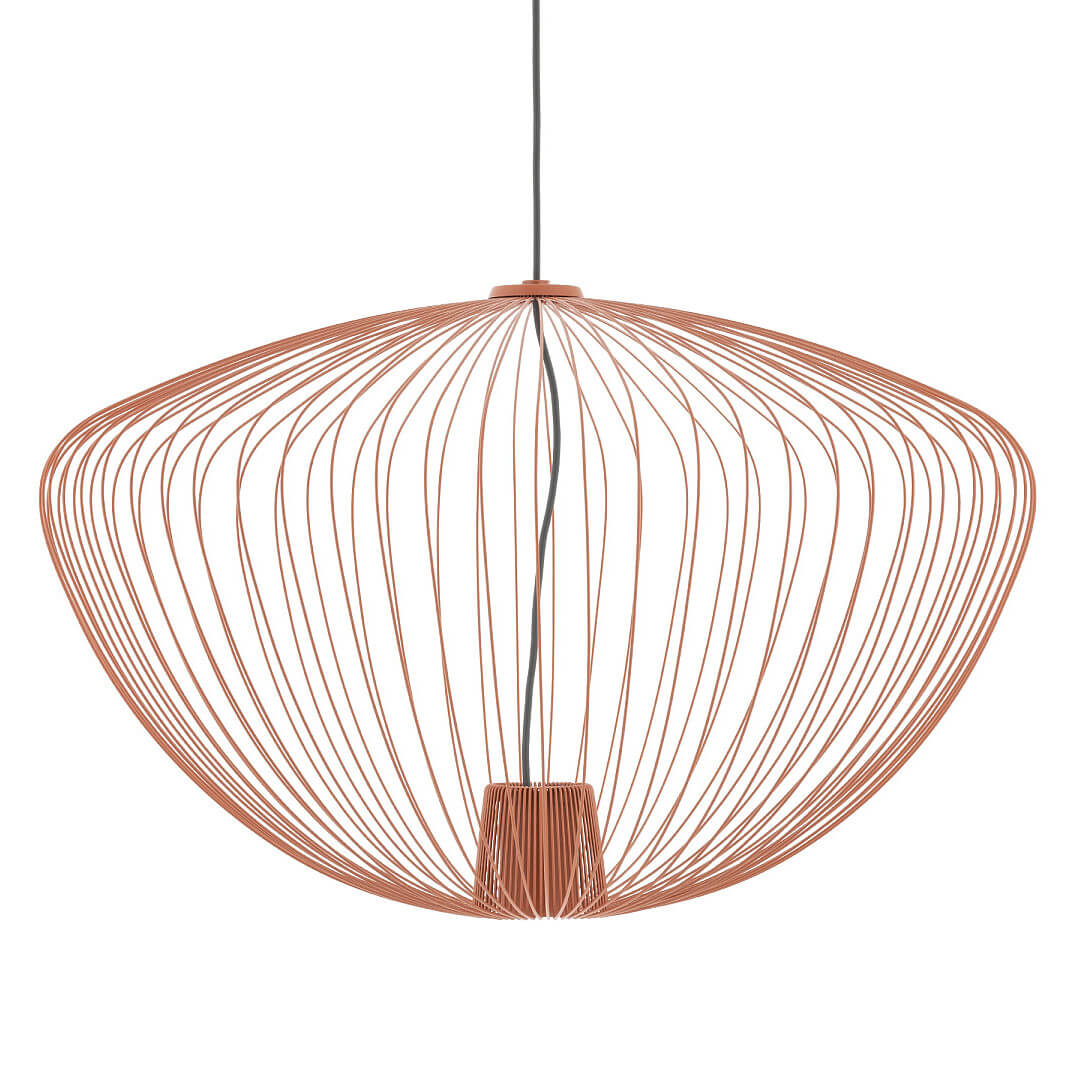 Wisząca lampa druciana PUMPKIN 11494 salonowa pomarańczowy