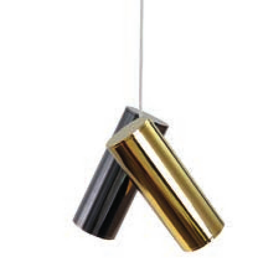 Nowoczesna lampa do salonu JADE AZ6212 Azzardo LED 12W 3000K złota czarna