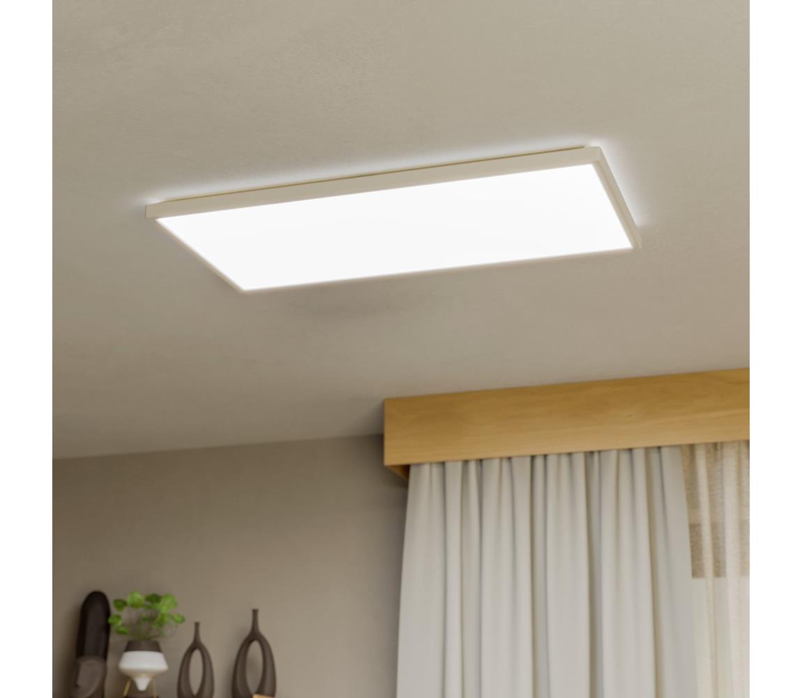 Eglo 901453 - LED Plafon zewnętrzny ROVITO 17,2W/230V 30x57 cm IP44 biały