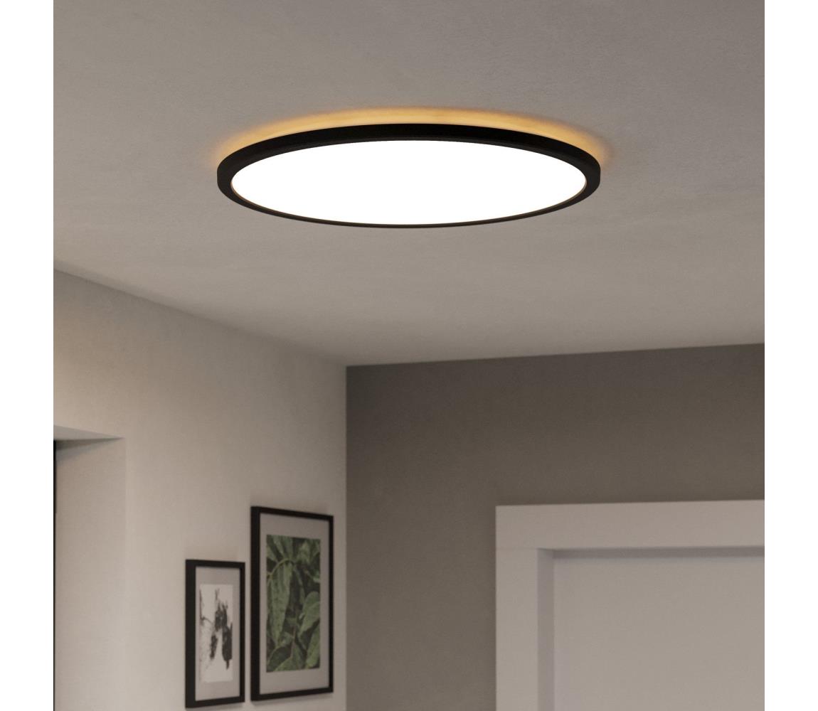 Eglo 901465 - LED RGBW Ściemnialne oświetlenie zewnętrzne ROVITO-Z 16,8W/230V śr. 50cm IP44 czarne