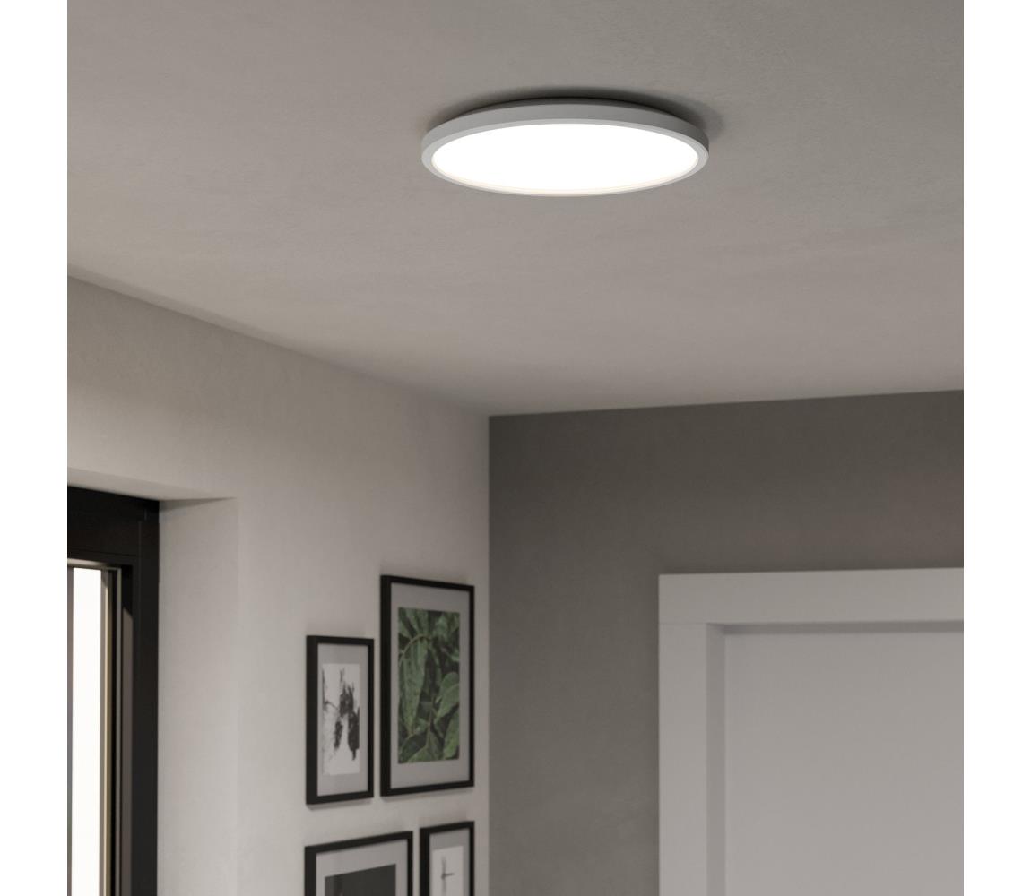 Eglo 901471 - LED RGBW Ściemnialne oświetlenie zewnętrzne ROVITO-Z 13,9W/230V śr. 30 cm IP44 białe