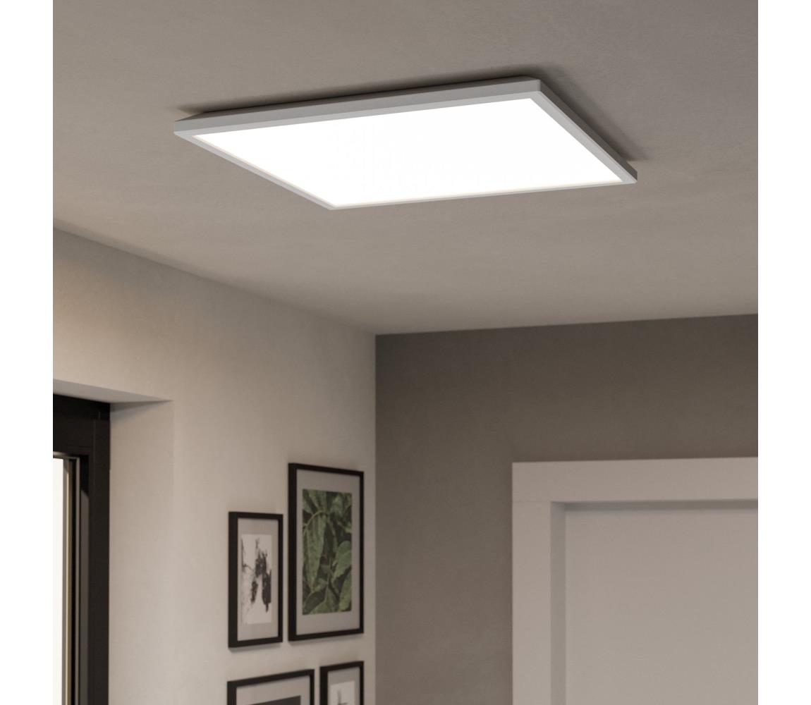 Eglo 901476 - LED RGBW Ściemnialne oświetlenie zewnętrzne ROVITO-Z 17W/230V 50x50cm IP44 białe