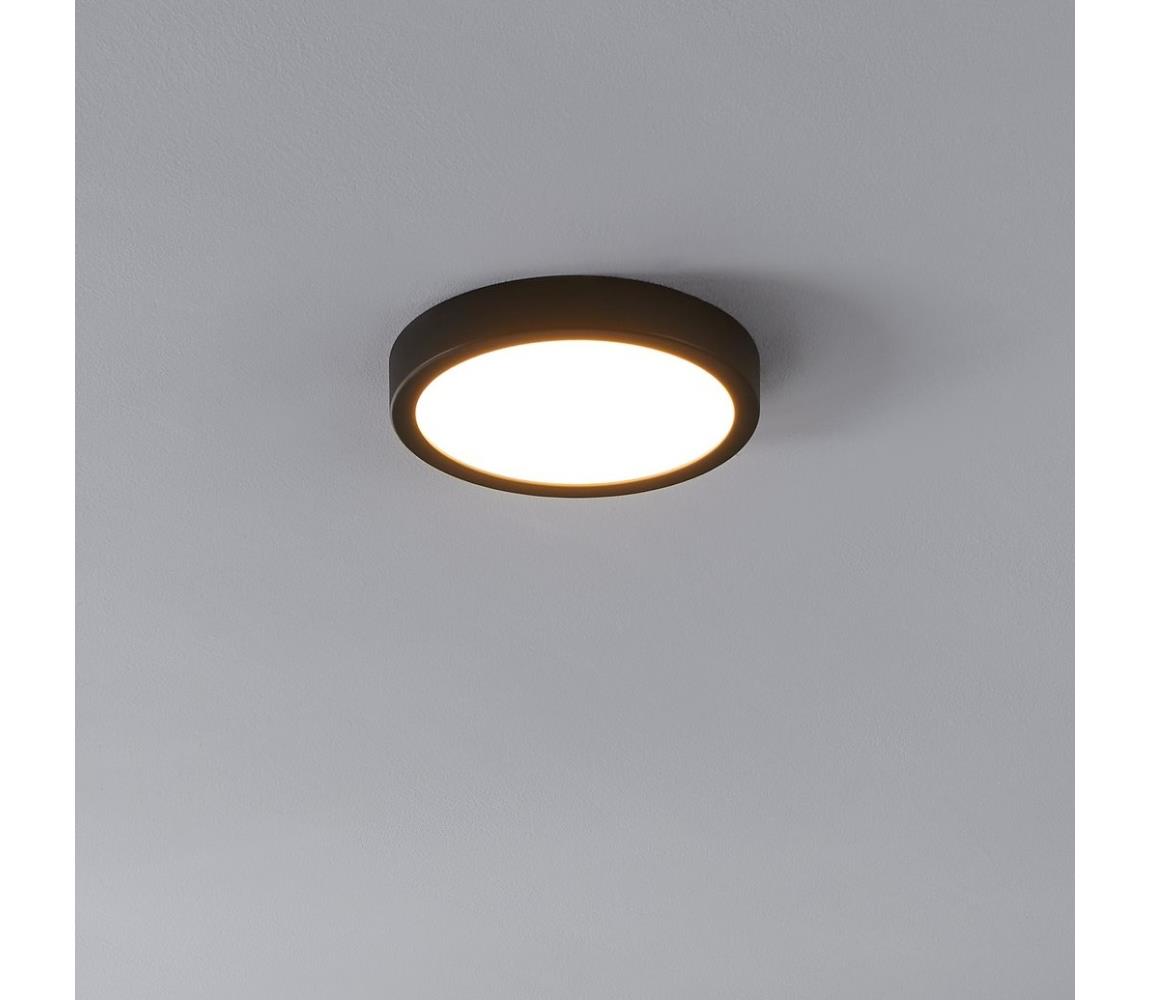 Eglo 901013 - LED Plafon z czujnikiem FUEVA LED/17W/230V czarny