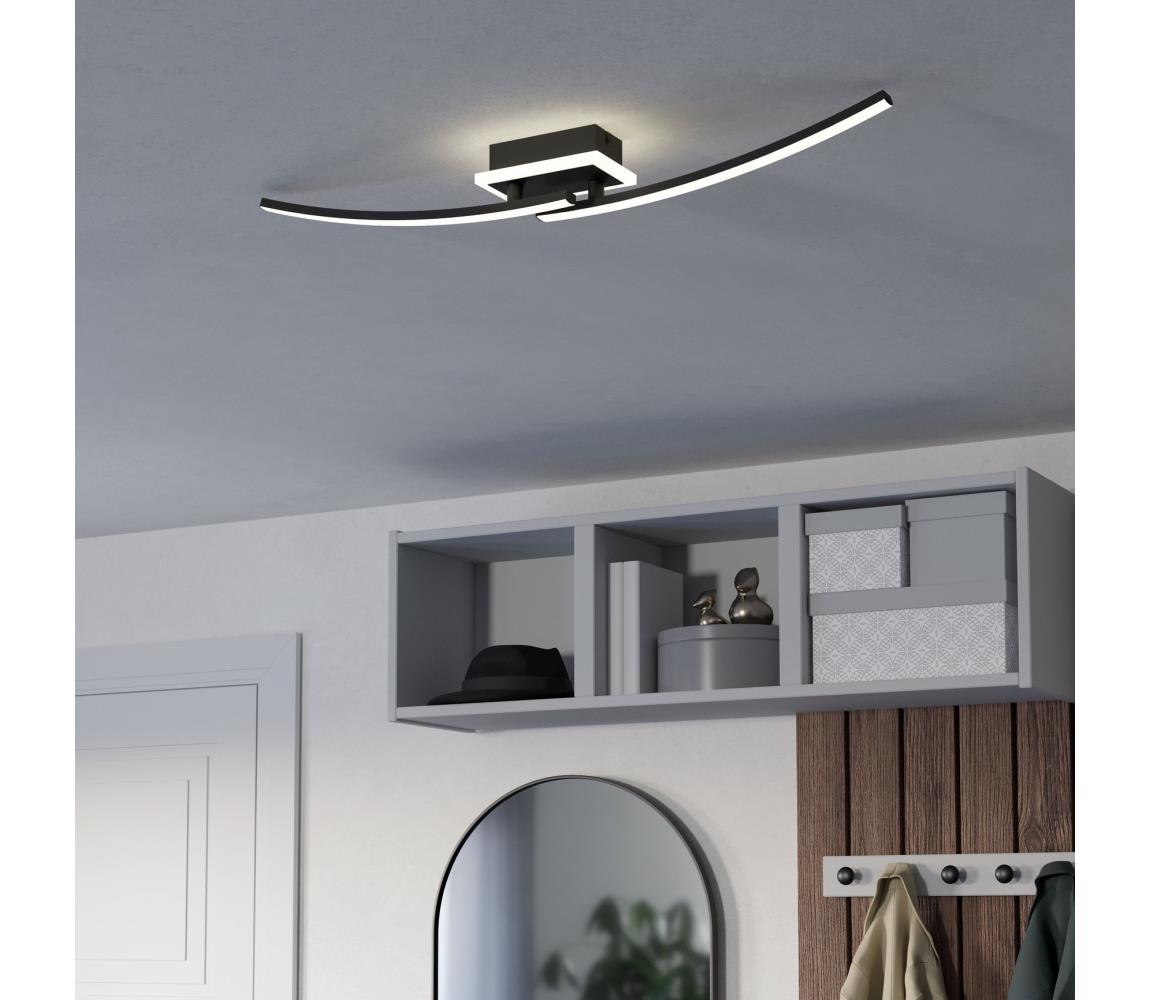 Eglo 901217 - LED Plafon LUNGOLAGO LED/12W/230V 4000K czarne