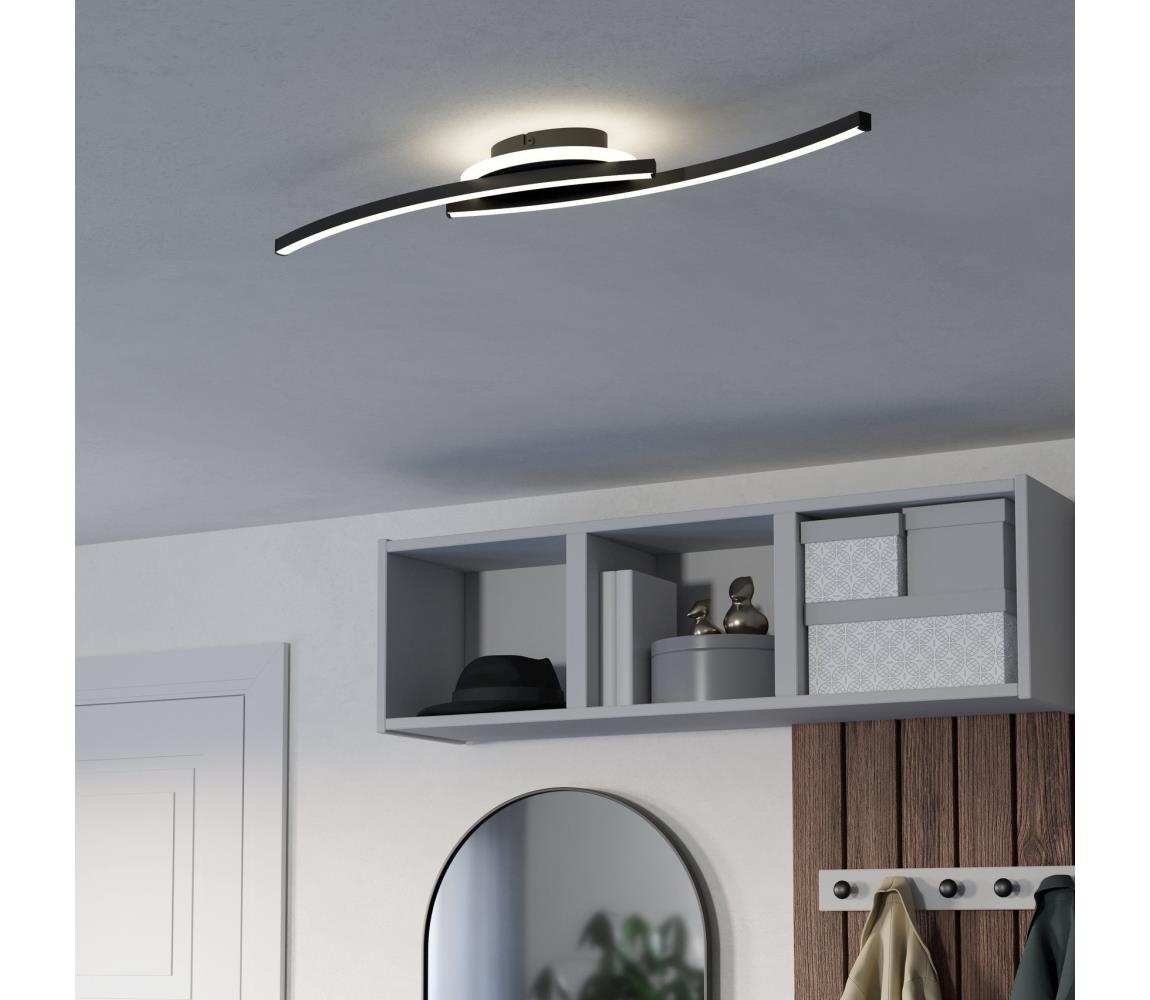 Eglo 901218 - LED Plafon LUNGOLAGO LED/12W/230V 4000K czarne