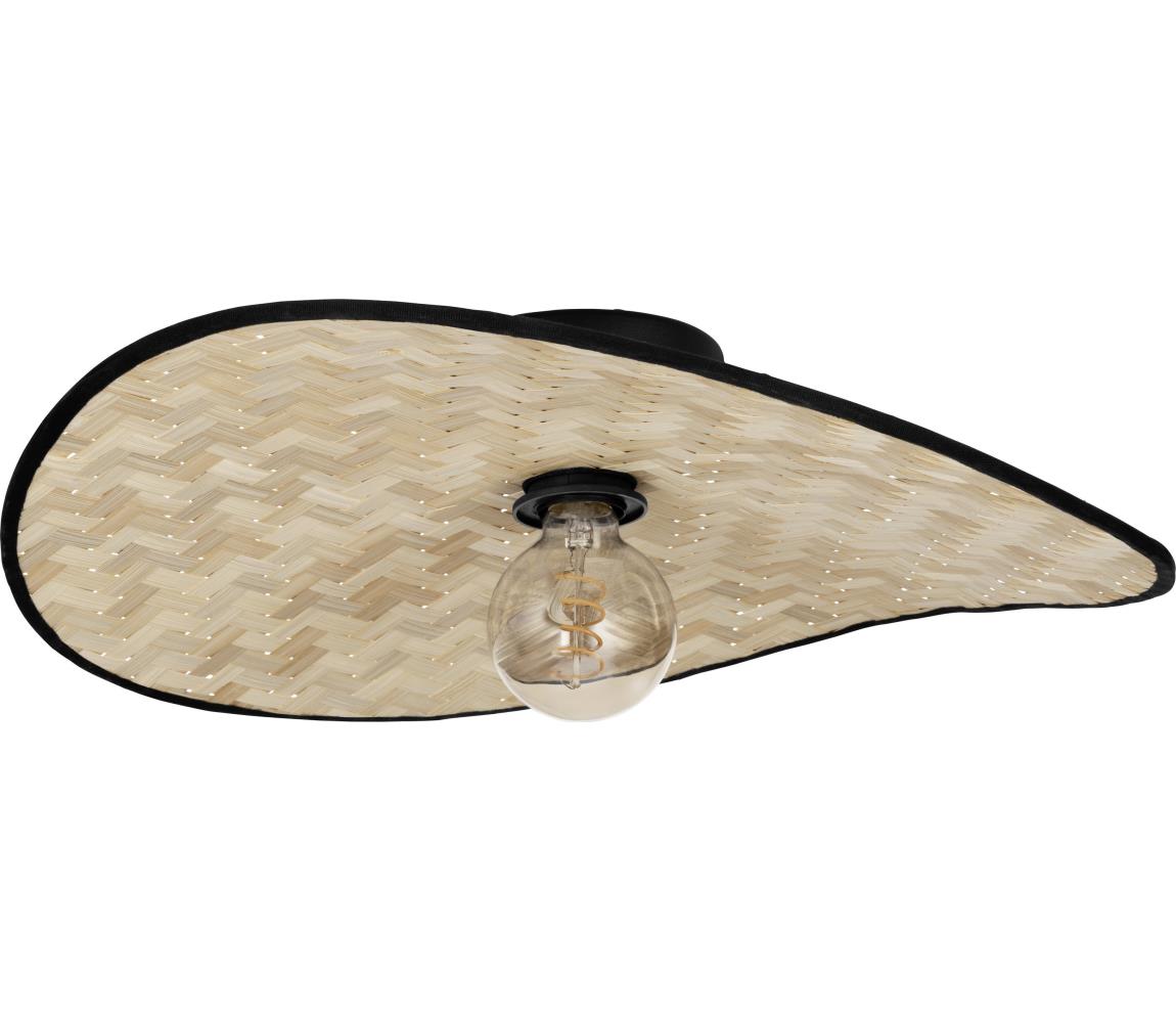 Eglo 44043 - Lampa sufitowa MARYWELL 1xE27/40W/230V brązowa