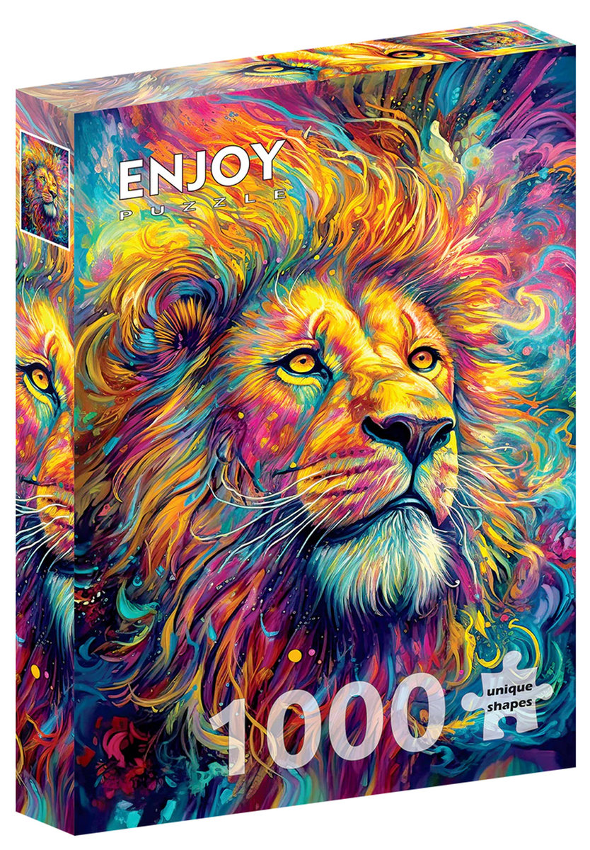 Puzzle, Promienisty lew, 1000 el.