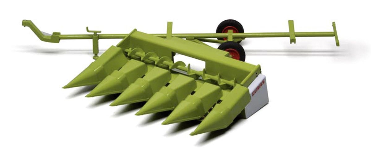 Metalowy model Przystawka do kukurydzy dla kombajnu Claas Dominator 1:32