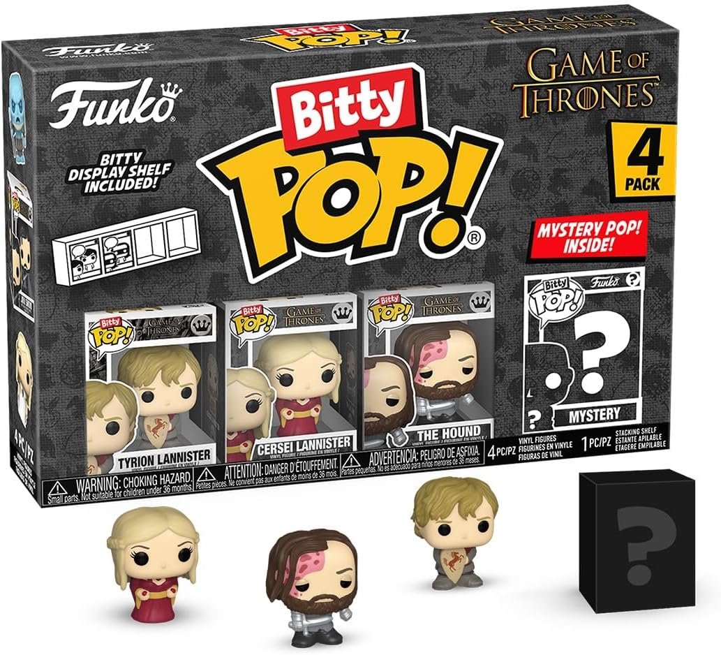 funko pop! bitty game of thrones tyrion cersei lannister the hound mystery