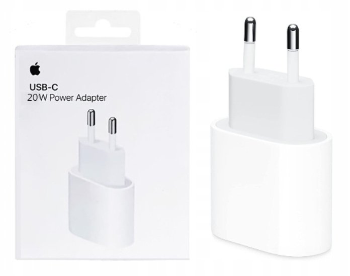 Apple Ładowarka Sieciowa Lightning, Usb Typ C 20W