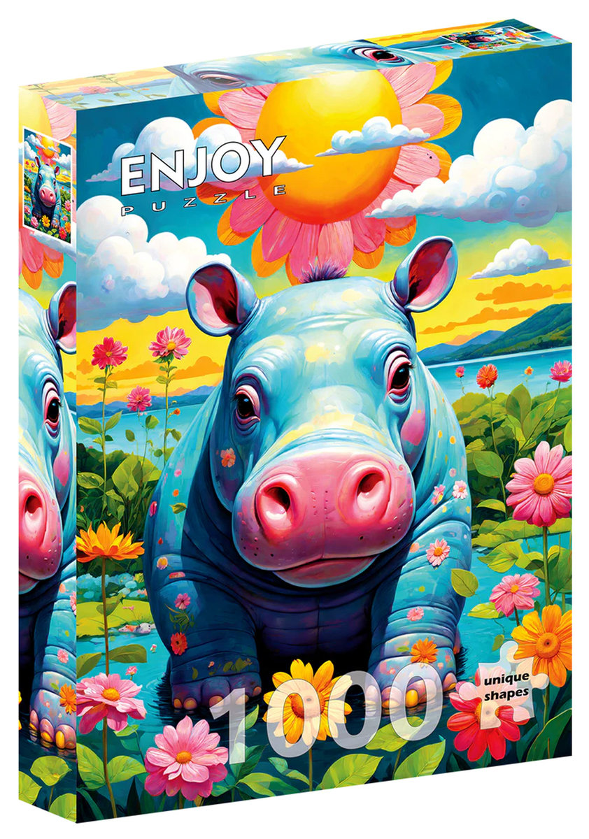 Puzzle, Hipopotam, 1000 el.