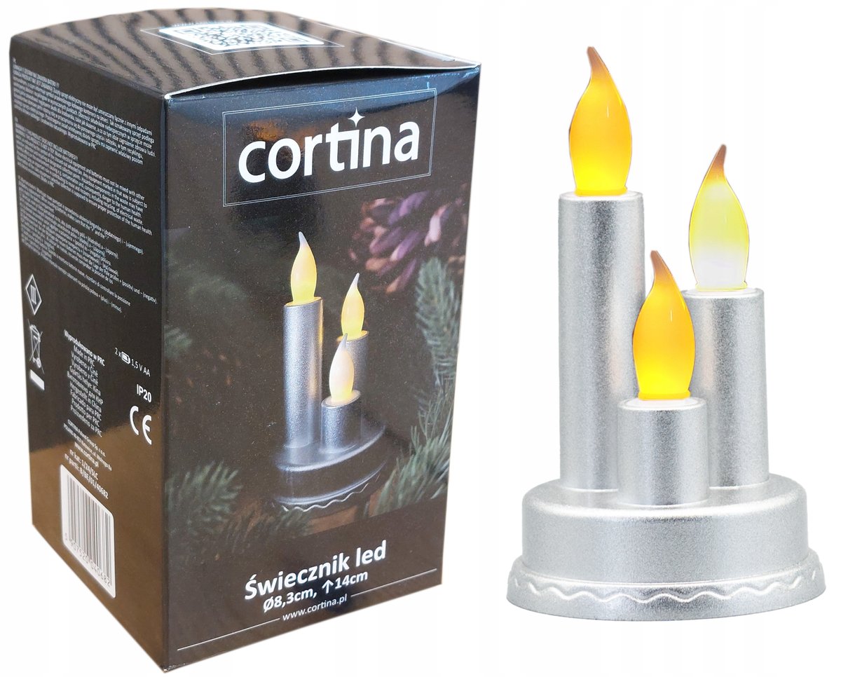 Świeczka Led Na Baterie Wkład Do Znicza Stroika Znicz Świecznik Płomień