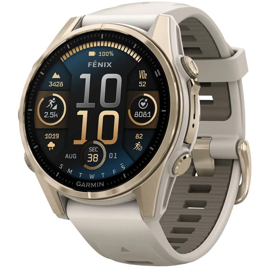 Zegarek Smartwatch Damski Garmin 010-02903-11 beżowy