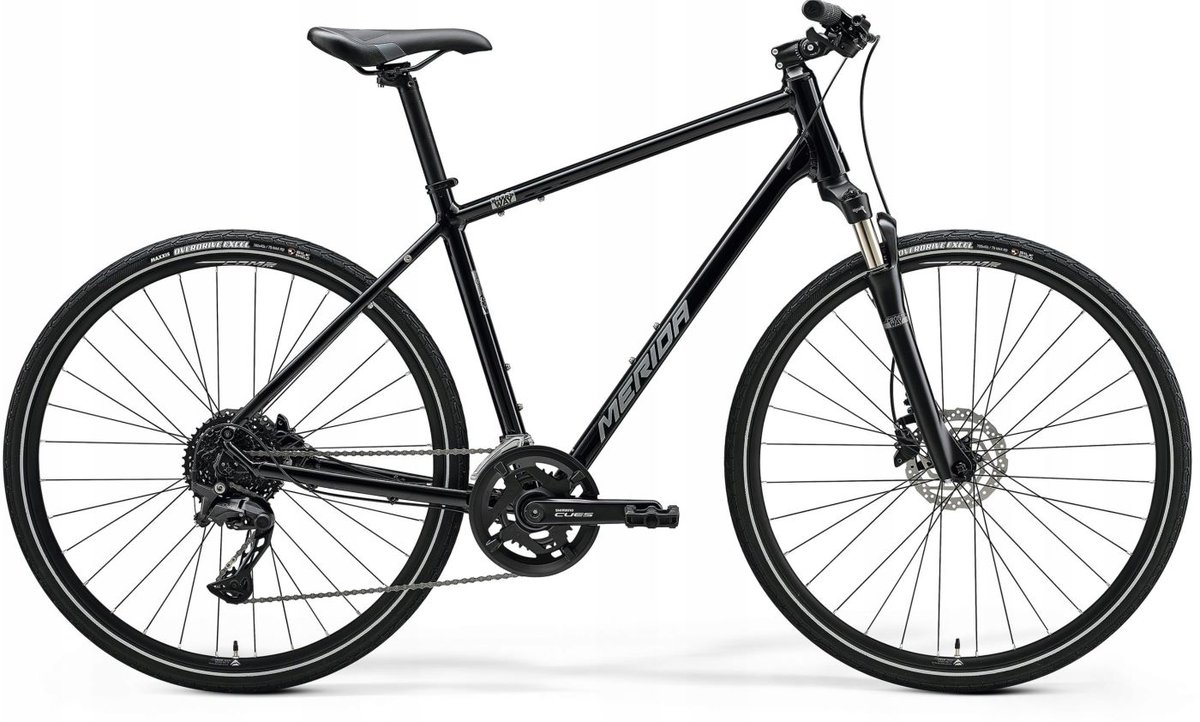 Rower crossowy Merida CROSSWAY 300 XS(43) GLOSSY BLACK(SILVER)