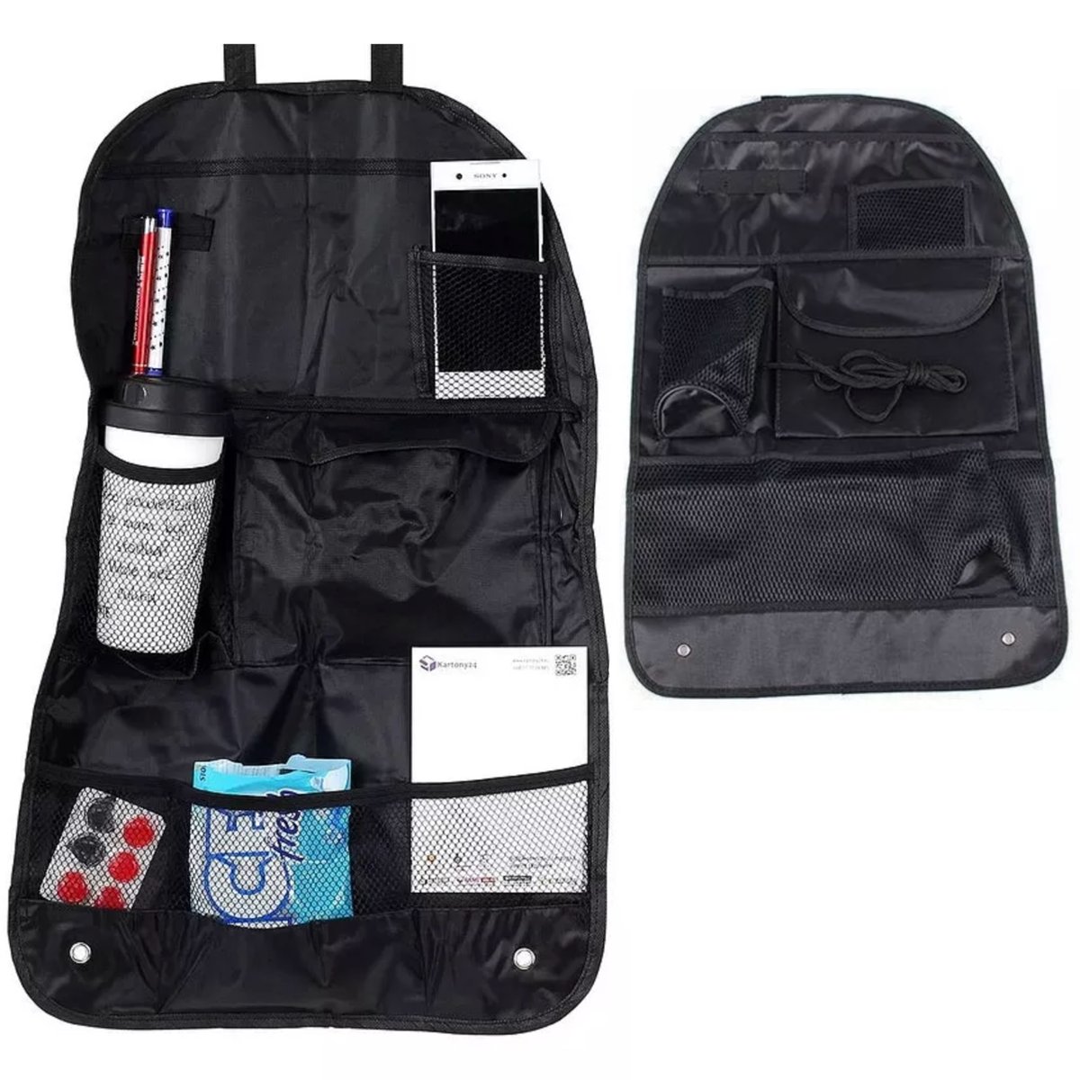 Uniwersalny organizer na fotel samochodowy ochroniacz osłona wodoodporna