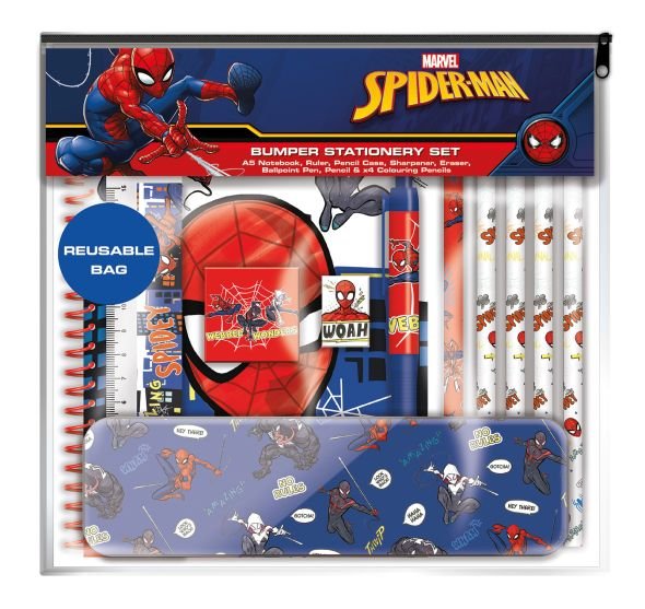 Zestaw przyborów szkolnych Spiderman Przybory szkolne dla dzieci