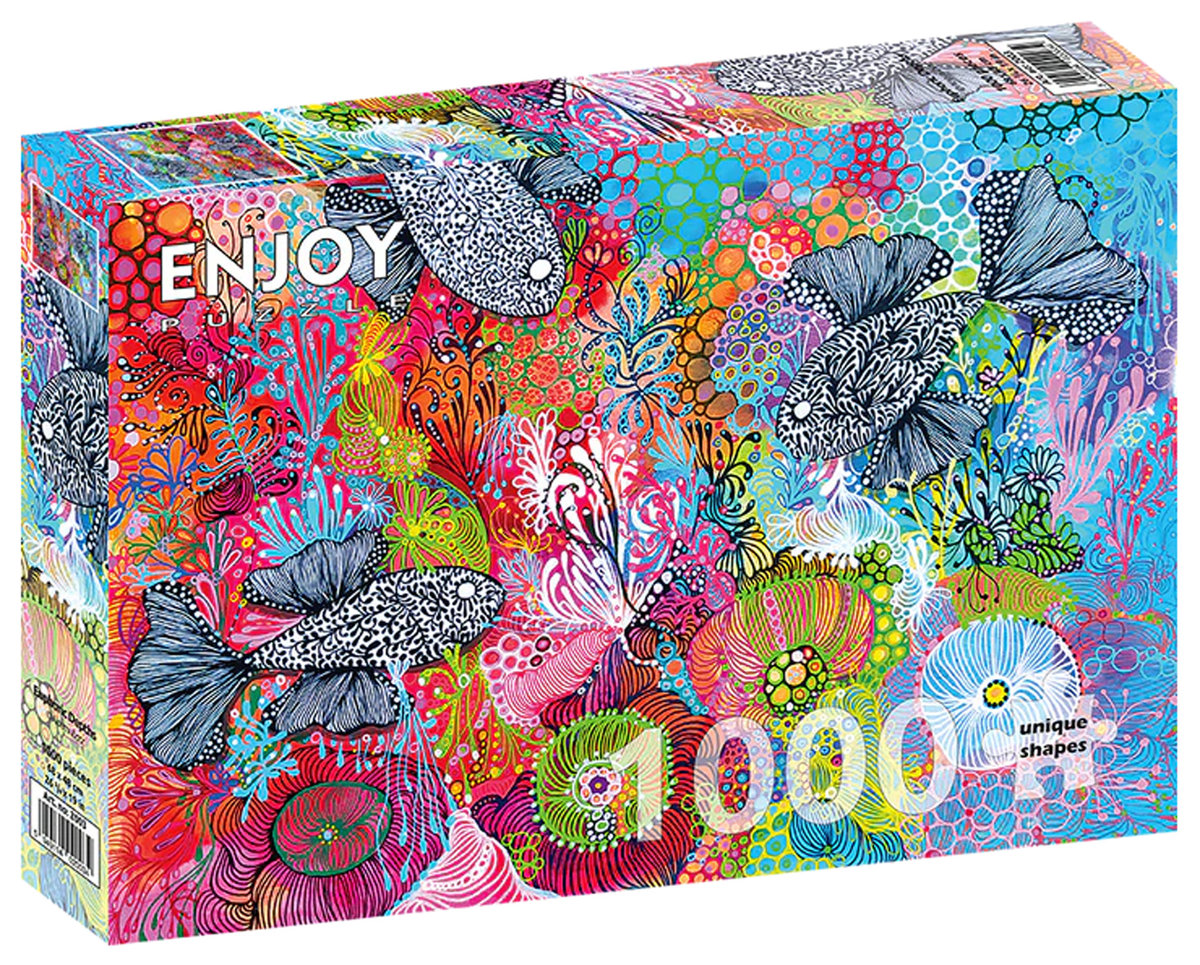 Puzzle, Kolorowe głębiny, 1000 el.