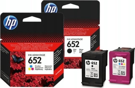 Tusz HP Tusze oryginalne HP 652 Czarny + Kolor