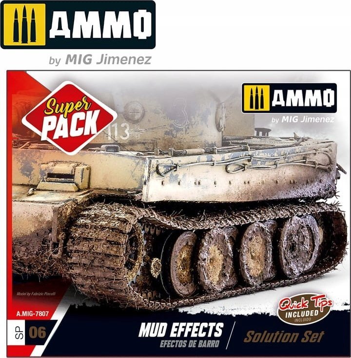 Vallejo Ammo: Super Pack - Mud Effects Solution Set
