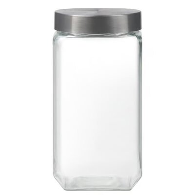 Słoik DOMOTTI Milos 1.3 l Srebrny
