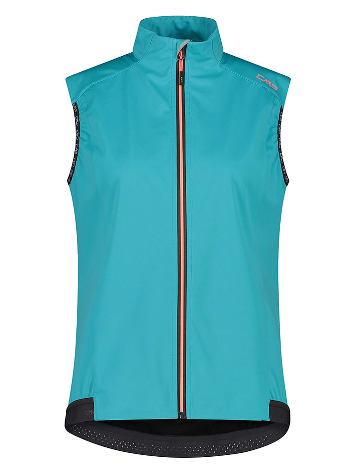 CMP Kamizelka softshellowa w kolorze turkusowym