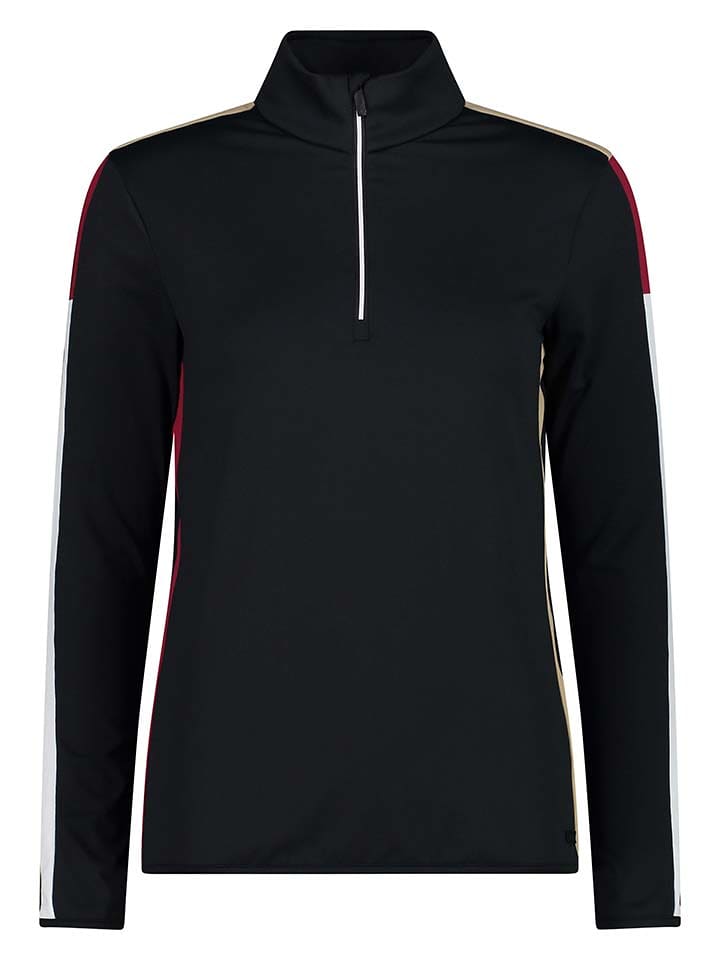 CMP Bluza polarowa w kolorze czarnym