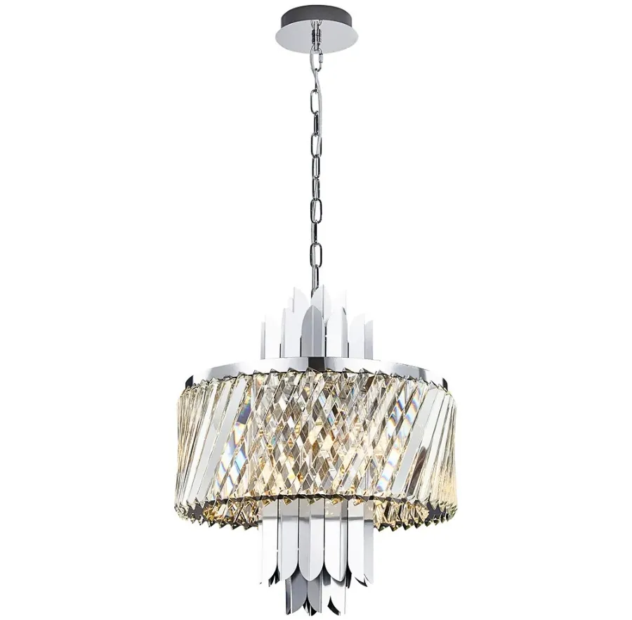 Lampa wisząca glamour chrom E7-A37