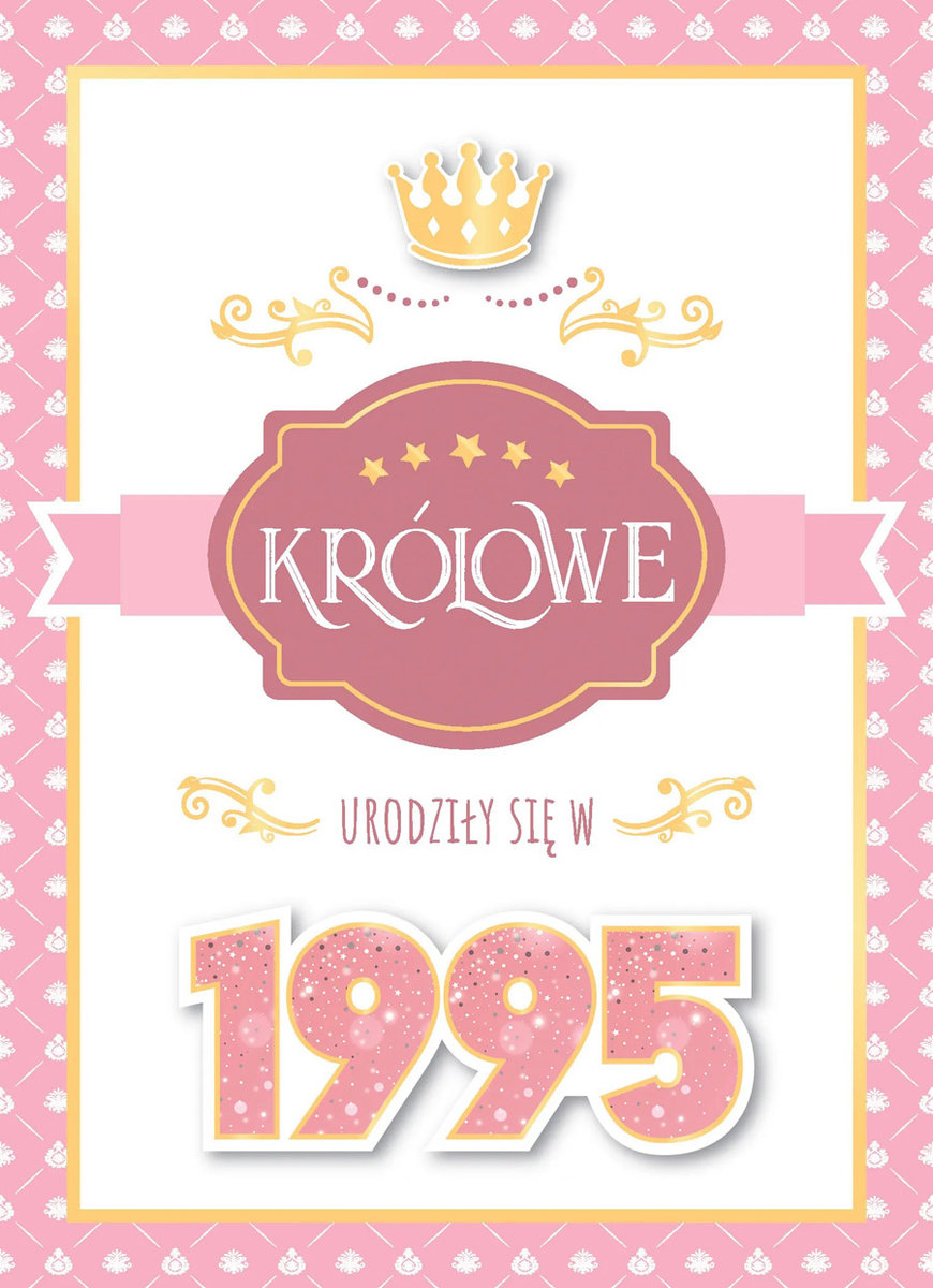 Kartka z okazji 30 urodzin dla Kobiety urodzonej w 1995 roku GM1145