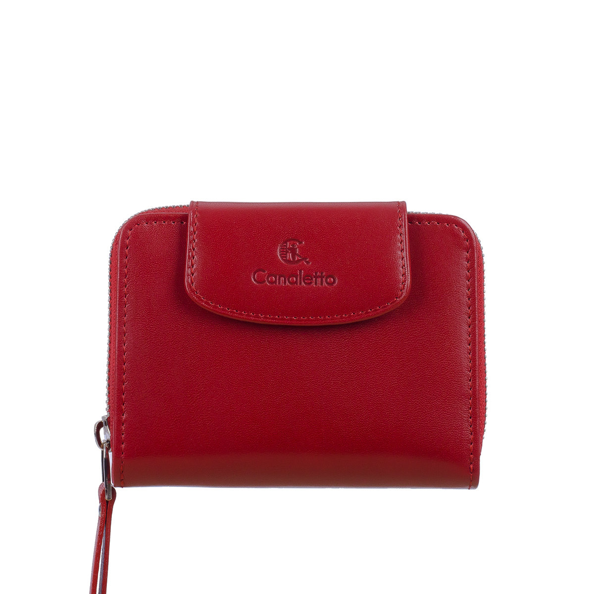 Portfel damski czerwony skórzany Canaletto PD1255s135