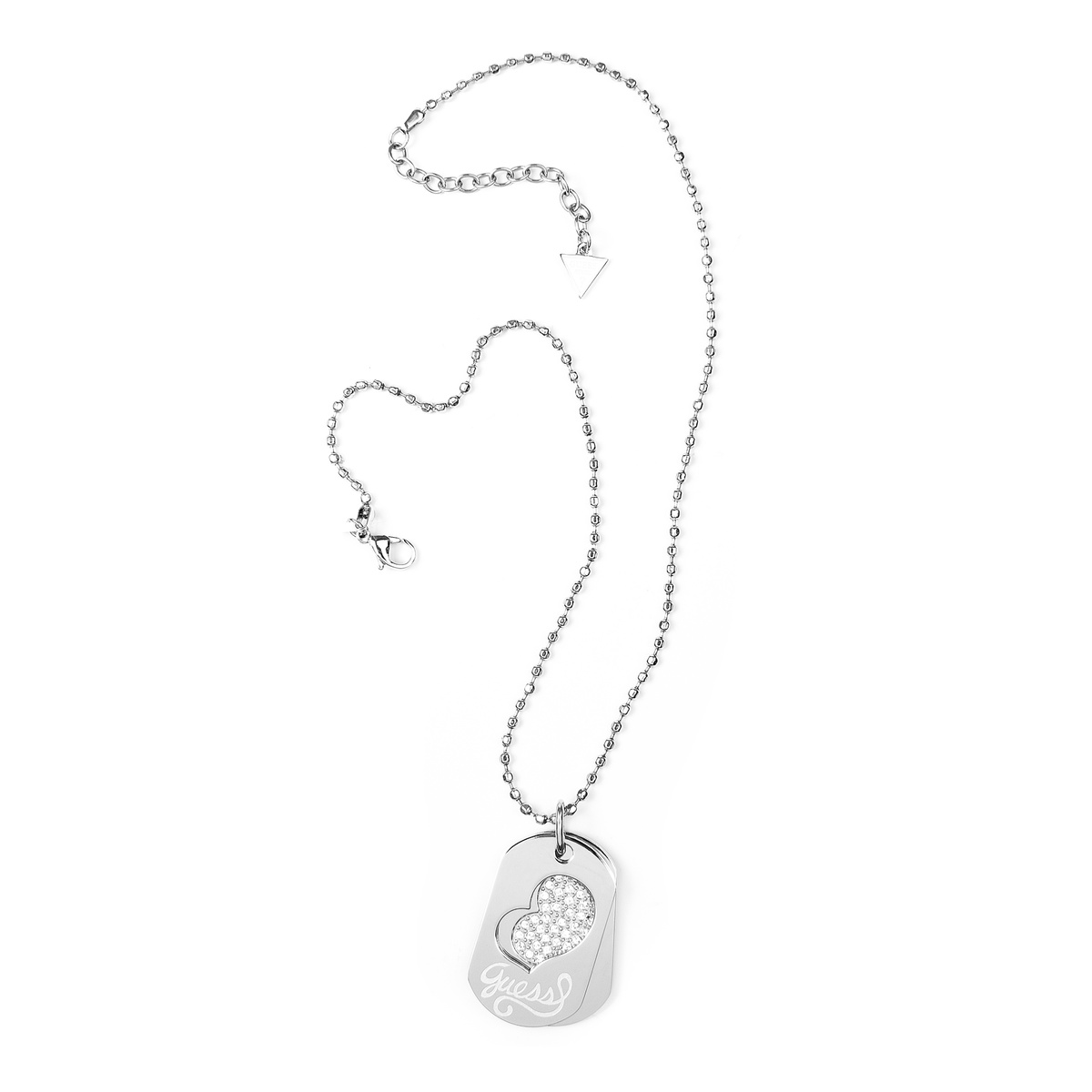 Biżuteria GUESS USN80907. Wisiorek, Kolor STEEL. Kobieta.