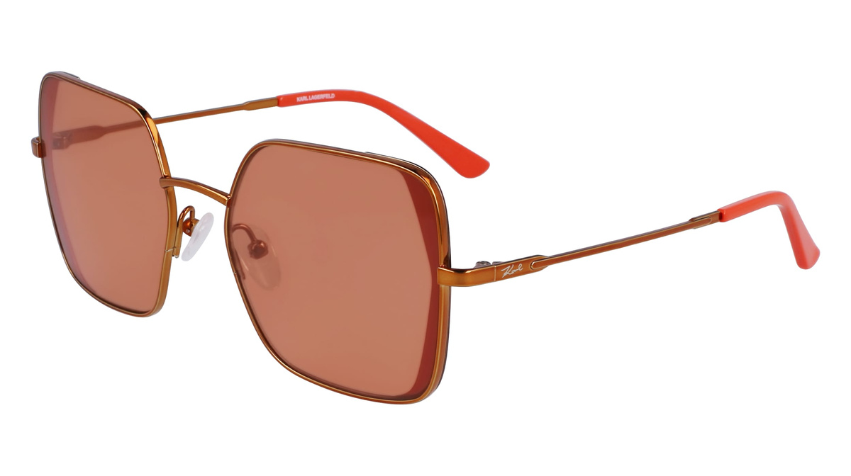 Okulary KARL LAGERFELD KL340S-800. Okulary przeciwsłoneczne, Kolor pomarańczowy. Kobieta.