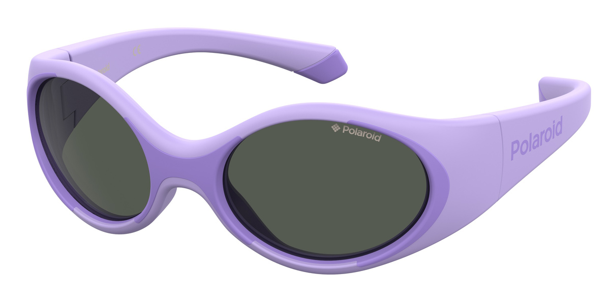 Okulary POLAROID PLD8037SB3VM9. Okulary przeciwsłoneczne, Kolor fioletowy. Dziecko.