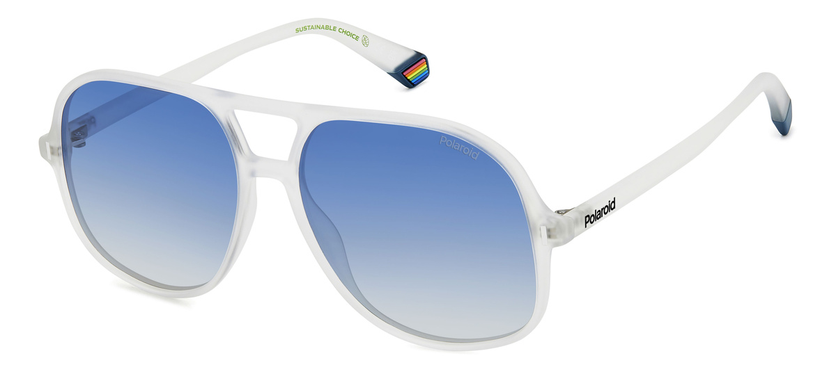 Okulary POLAROID PLD6217S2M4. Okulary przeciwsłoneczne, Kolor przezroczysty. Unisex.