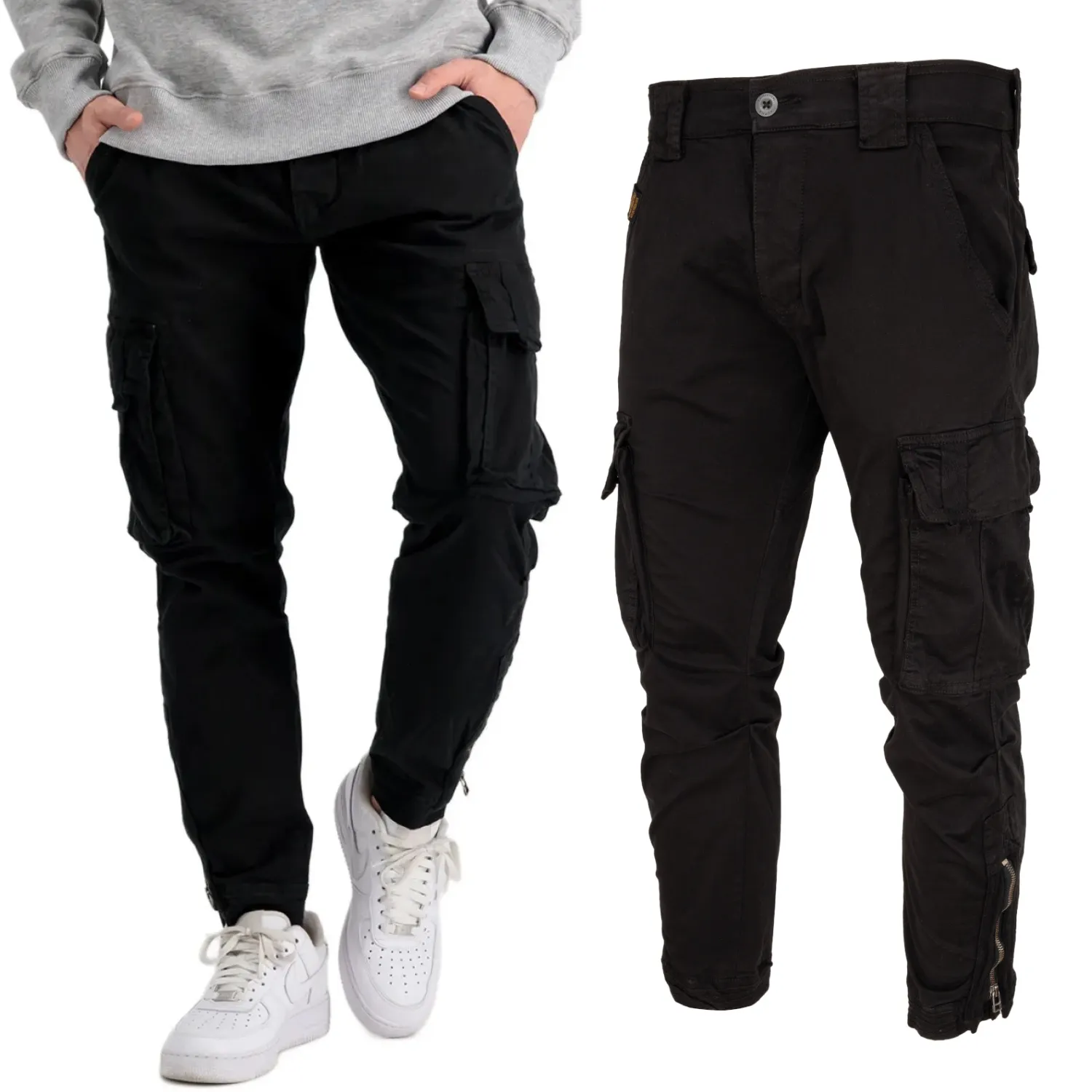 Spodnie Alpha Industries Task Force Pant 106203 03 - Czarne  38