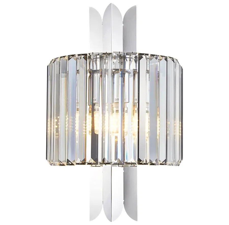 Kinkiet glamour ze szklanym kloszem - 22X K573 Z8-H81