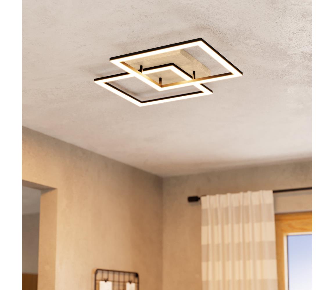 Eglo 901744-LED Ściemnialny żyrandol natynkowy LOMALTAS-Z 4xLED/32W/230V 2700-6500K