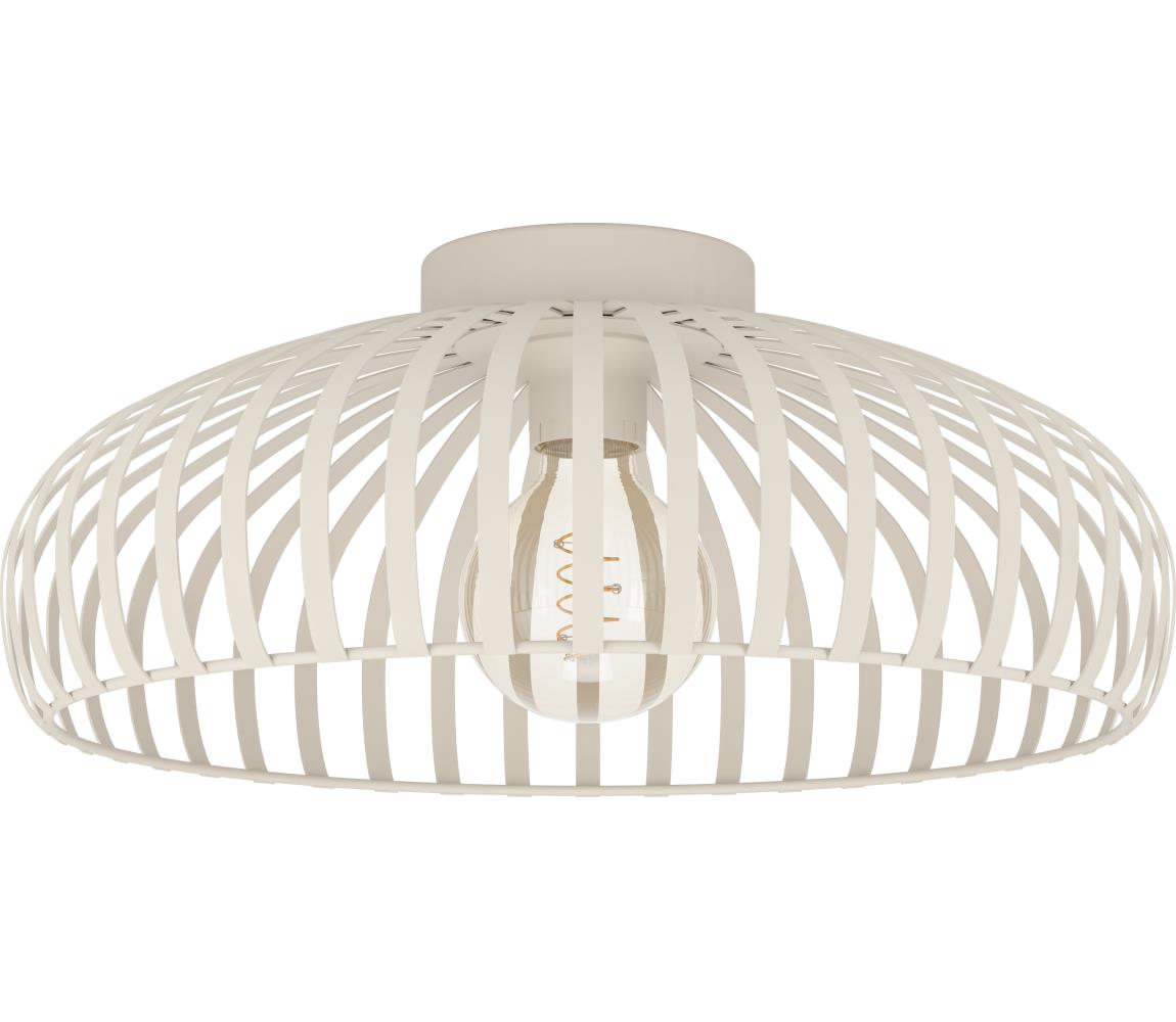 Eglo 901747 - Lampa sufitowa MOGANO 1xE27/40W/230V śr. 43 cm kremowa