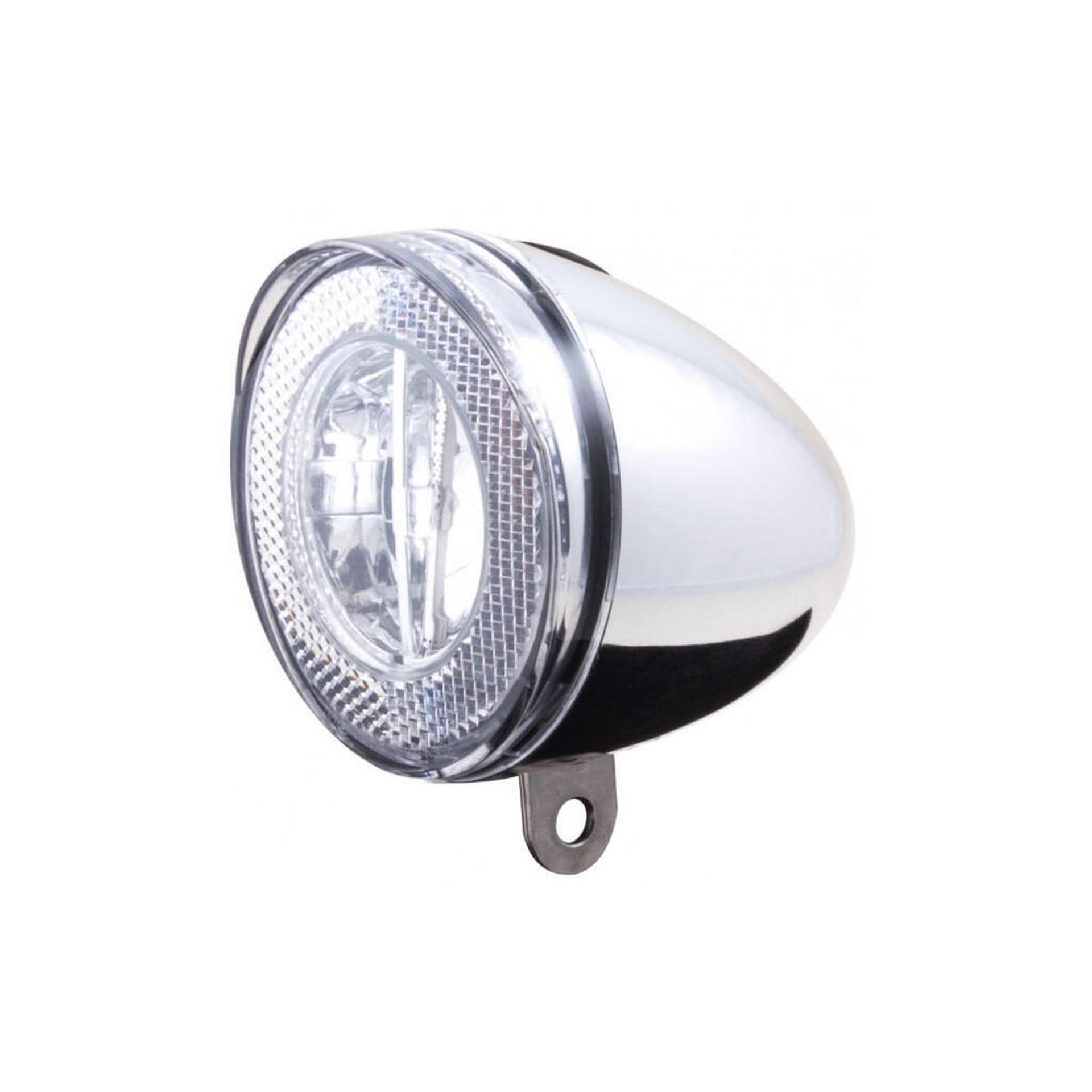 SPANNINGA Lampka przednia SWINGO XDO 10luxów/ 50 lumenów pod dynamo chrom (NEW) A-SNG-H070309