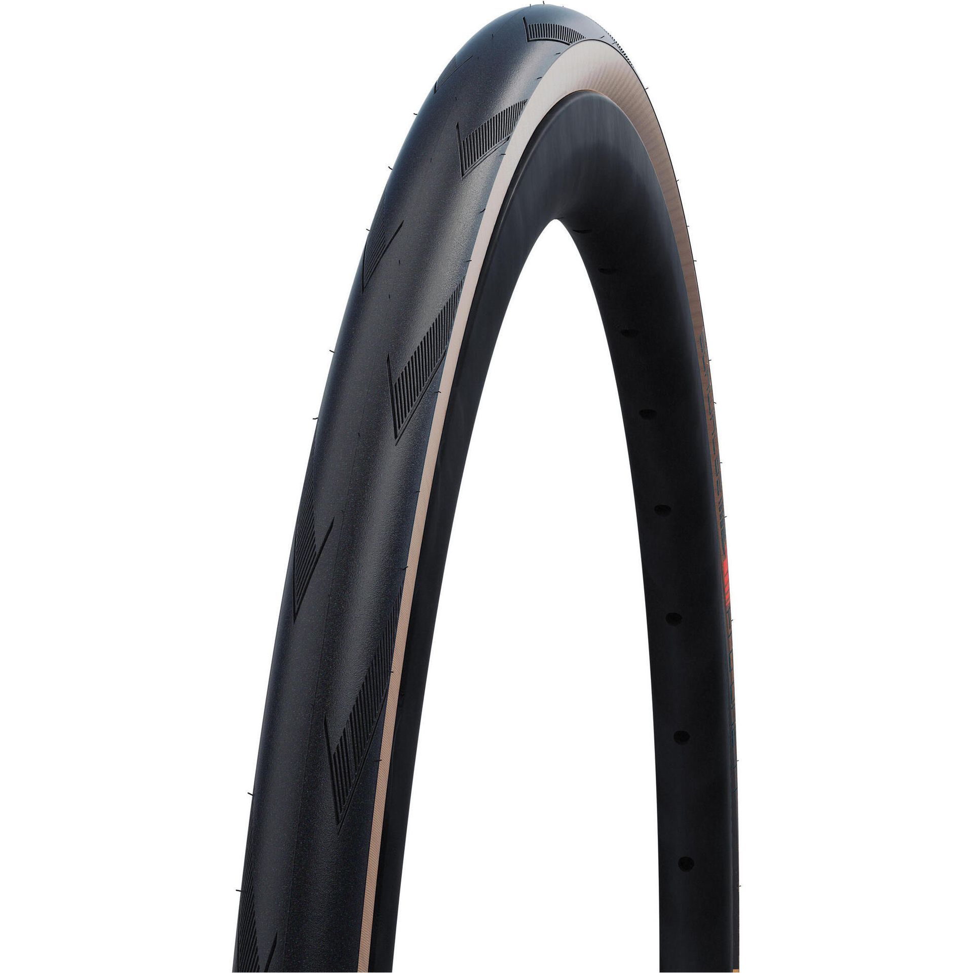 Schwalbe Pro One Super Race Evolution Folding Tyre 700x25C V-Guard TLE Addix Race, black/transparent 25-622 | 700x25c 2021 Opony szosowe THV061119