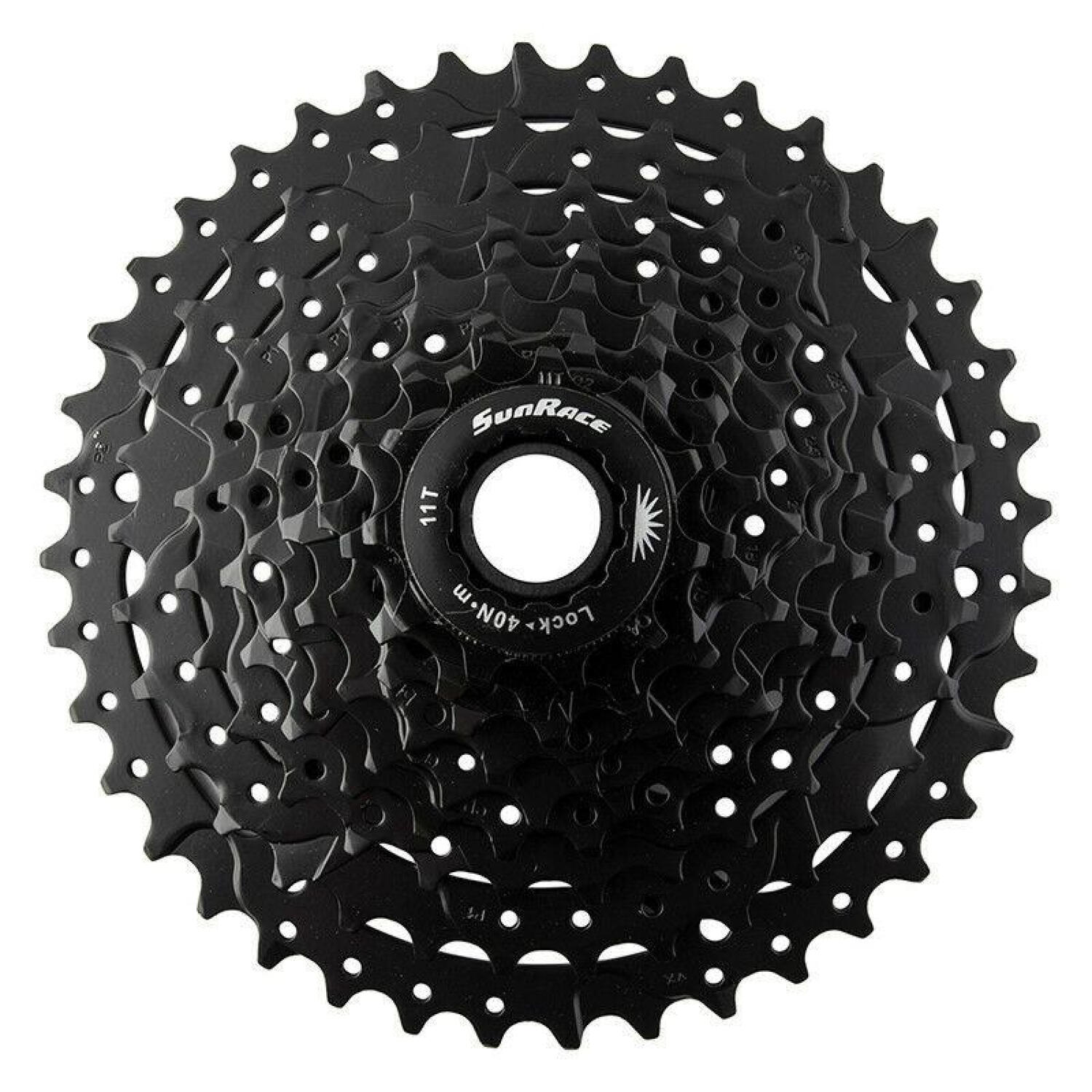Sunrace SunRace CSM980 9AX Kaseta rowerowa 9 rz., black 11-40T 2020 Kasety 248607