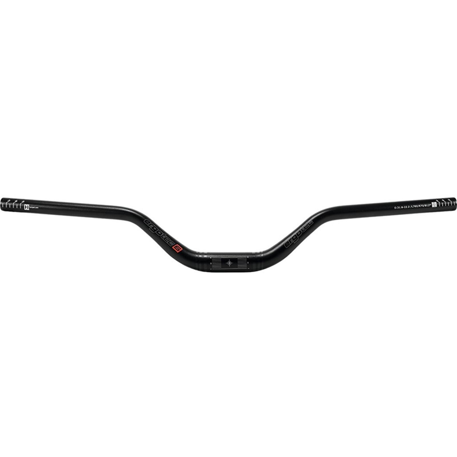 ErgoTec Riser Bar 70 rower kierownica, czarny worek treningowy, 12 stopni 16736001
