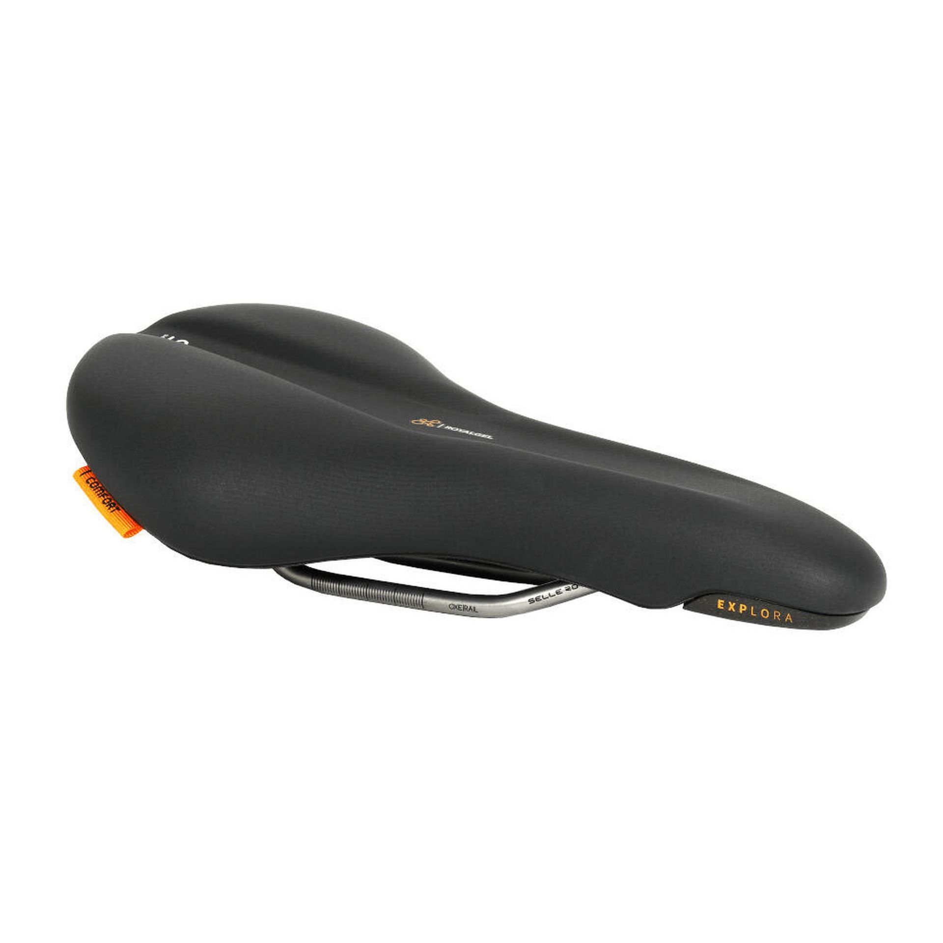 Siodło SELLEROYAL EXPLORA ATHLETIC 45st. żelowe + elastomery unisex 379g (NEW)