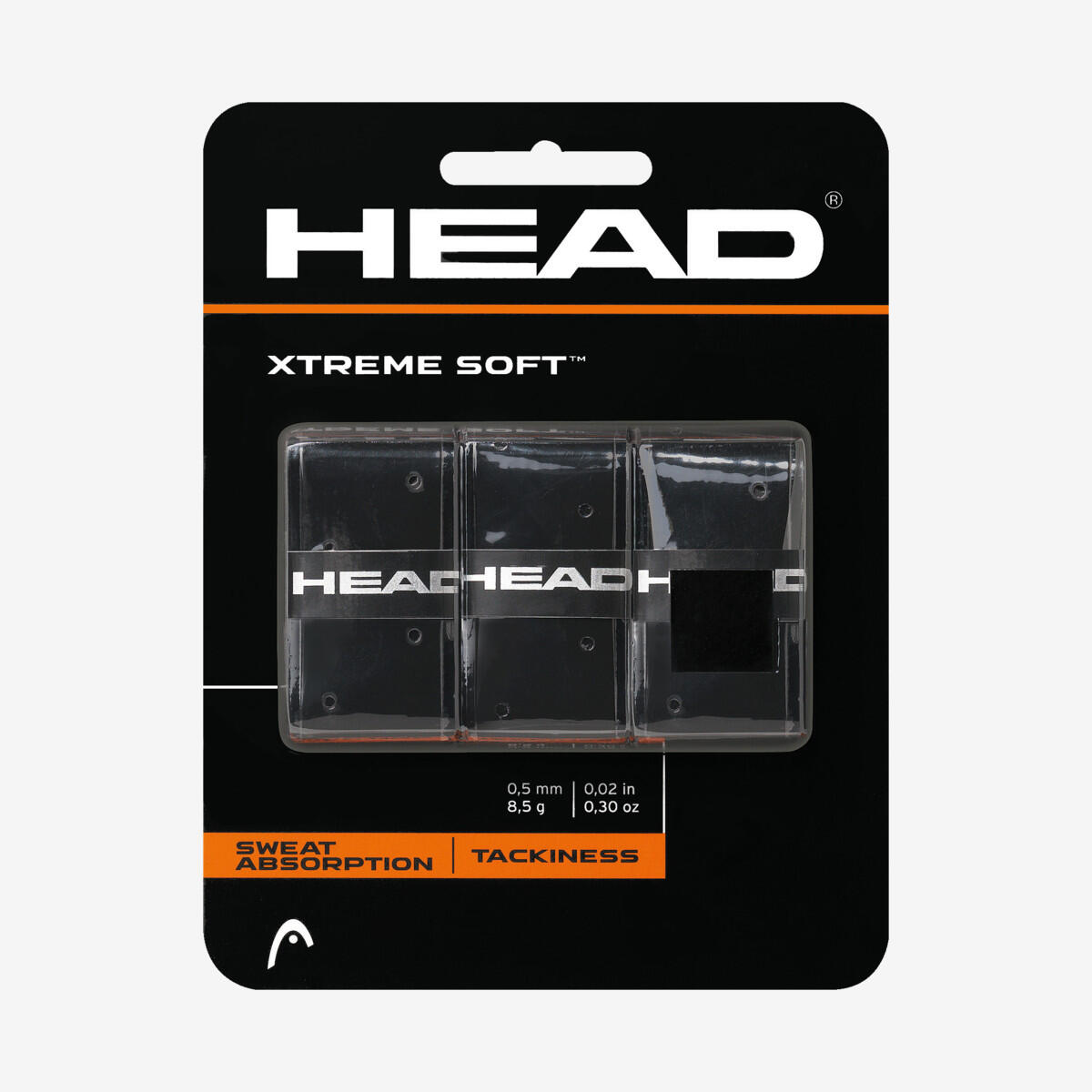 Head Xtremesoft (3 szt.) - black 285104-BK