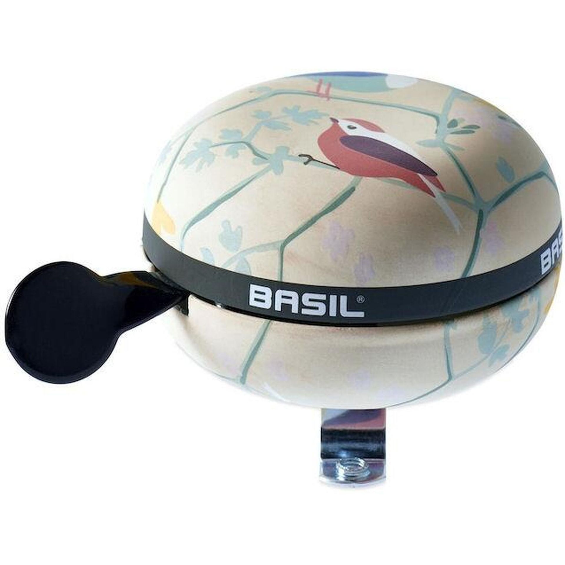 Basil, Dzwonek rowerowy, Big bell wanderlust ivory, 80 mm