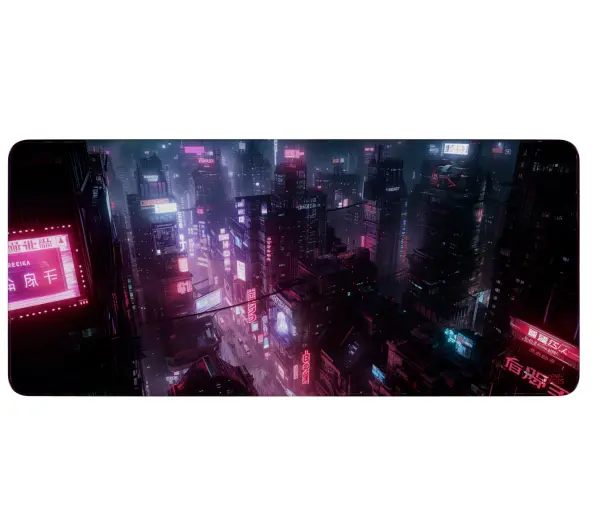 Humans+Robots 4A City Neo 90 x 40cm Czarny