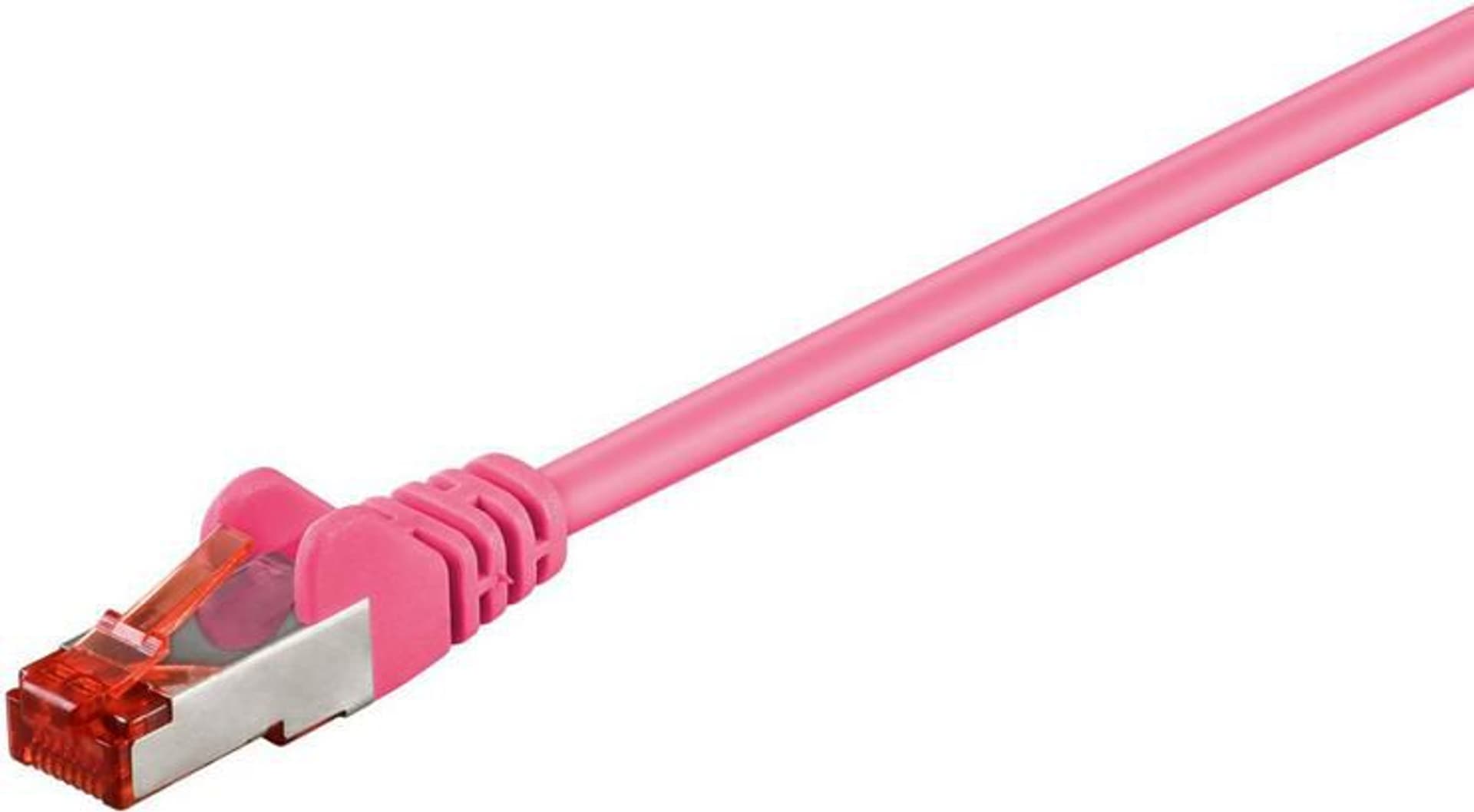 MicroConnect RJ-45/RJ-45 kat.6 S/FTP Różowy 20m SSTP620PI