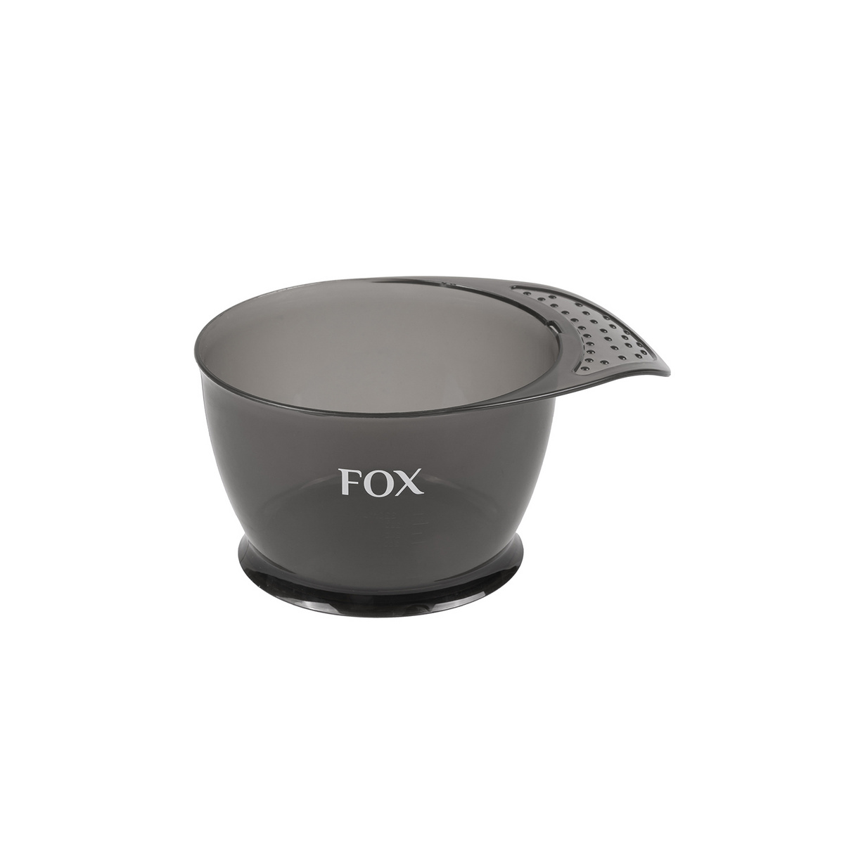 Fox Earth Colors, miseczka fryzjerska maxi, szara, 320ml, do farb