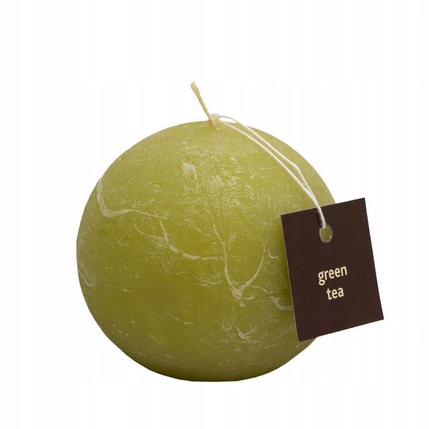Świeca Zapachowa Świeczka Mocny Zapach Zielona Herbata Kulka Dla Mamy