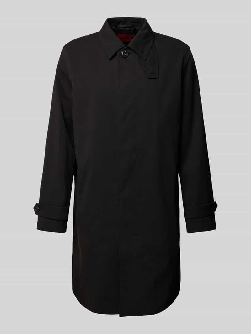 Płaszcz z wykładanym kołnierzem model ‘Maver’